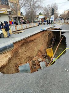 افزایش 218 درصدی حوادث ناشی از نشست و فرونشست زمین در اصفهان