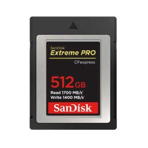 برسی کارت حافظه سن دیسک SanDisk 512GB Extreme PRO CFexpress Card Type B