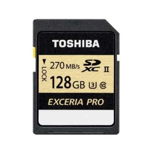 برسی کارت حافظه (toshiba sd card (128GB