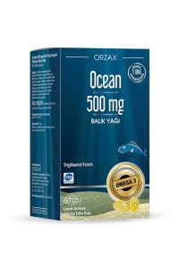 برسی مکمل غذایی روغن ماهی Ocean بسته ۶۰ عددی