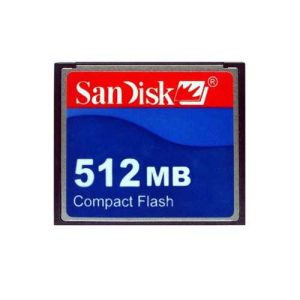 برسی کارت حافظه CompactFlash (CF) Card 512MB