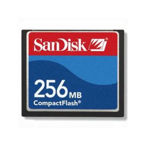 برسی کارت حافظه CompactFlash (CF) Card 256MB