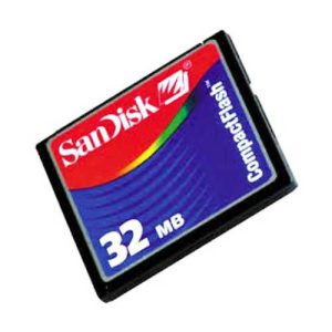 برسی کارت حافظه CompactFlash (CF) Card 32MB