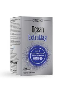 برسی قرص منیزیم Ocean مدل Extramag بسته ۶۰ عددی