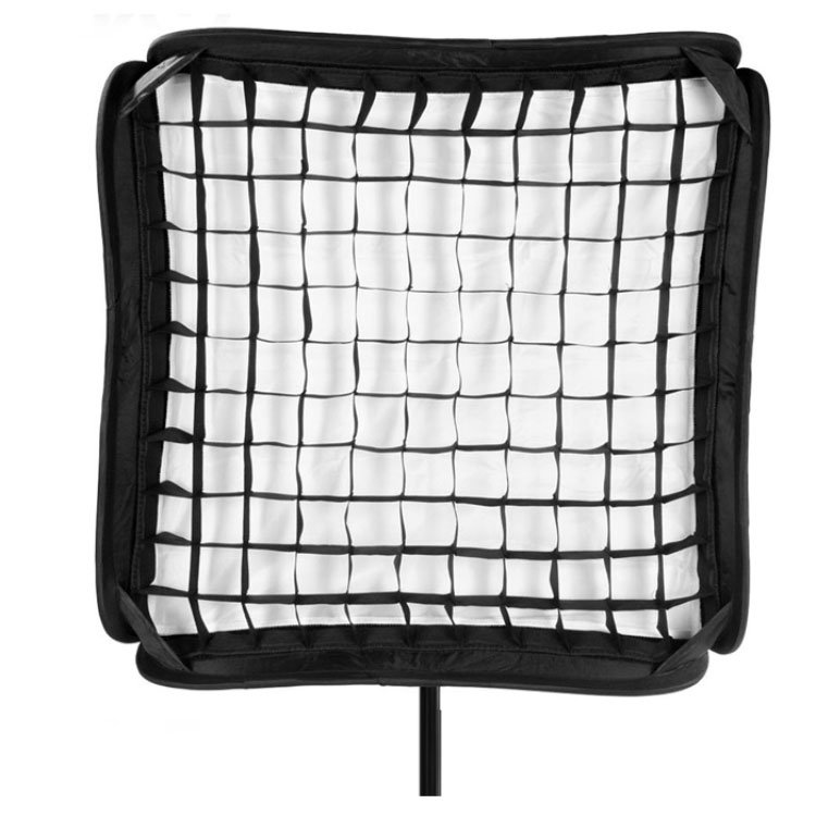 برسی سافت باکس پرتابل portable softbox 60×60 grid