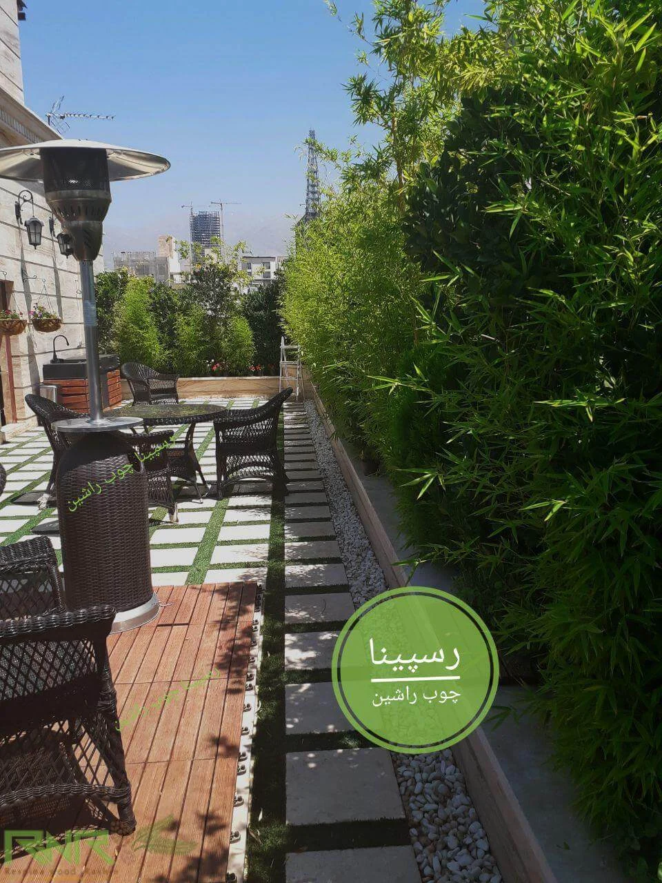 اجرای روف گاردن در اصفهان
