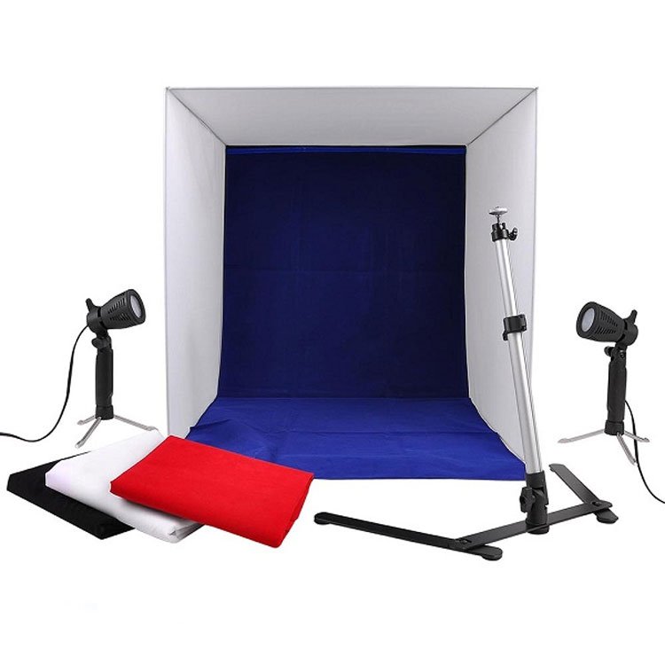 برسی کیت خیمه با نورثابت کم مصرف Light Tent Kit 40x40cm