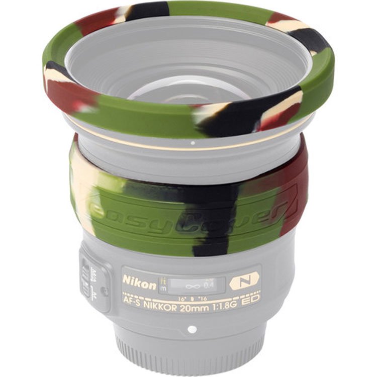 برسی محافظ رینگی لنز ایزی کاور ارتشی (EasyCover 77mm Lens Rim (Camouflage