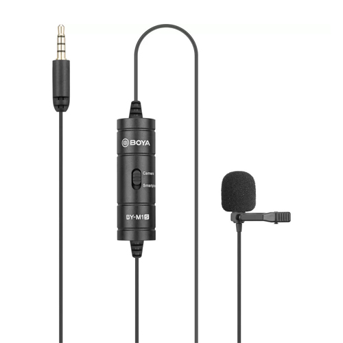 برسی میکروفن یقه ای بویا BOYA BY-M1S Lavalier Microphone