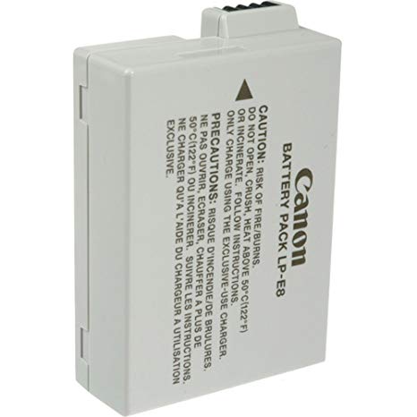 برسی باتری کانن Canon LP-E8