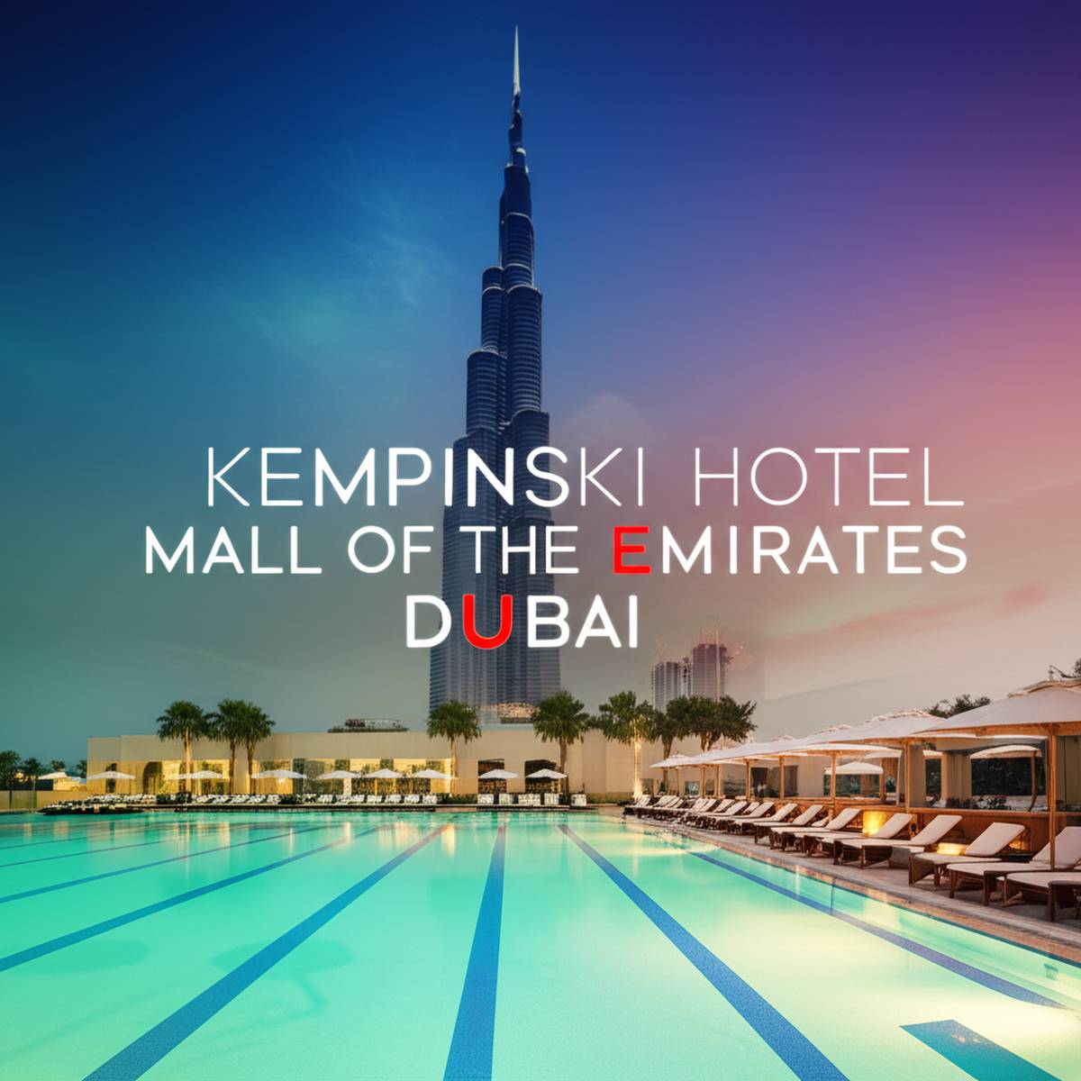 هتل کمپینسکی مال امارات دبی Kempinski Hotel Mall of the Emirates
