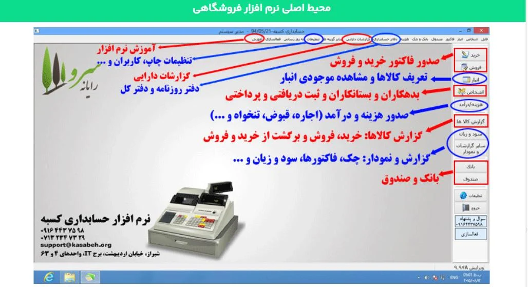 حسابداری راه حل حرفه ای برای فروشگاه ها؛ نرم افزار حسابداری و فروشگاهی برای مدیریت دقیق و آسان