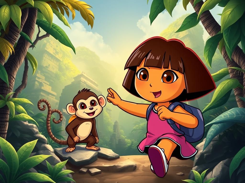 انیمیشن دورا جستجوگر (Dora the Explorer) - معرفی کامل