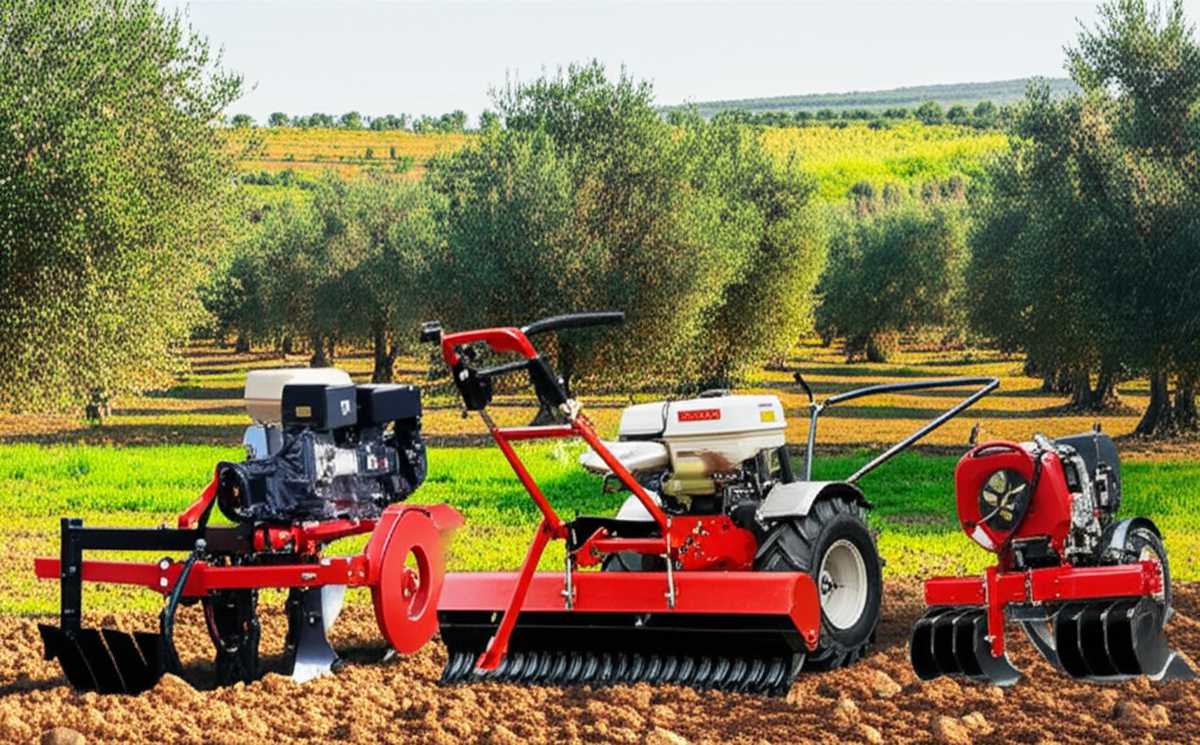 انواع گاو آهن کوچک مناسب برای باغات پسته و زیتون