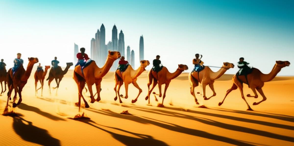 جشنواره شتر دوانی دبی - تفریحات رایگان دبی