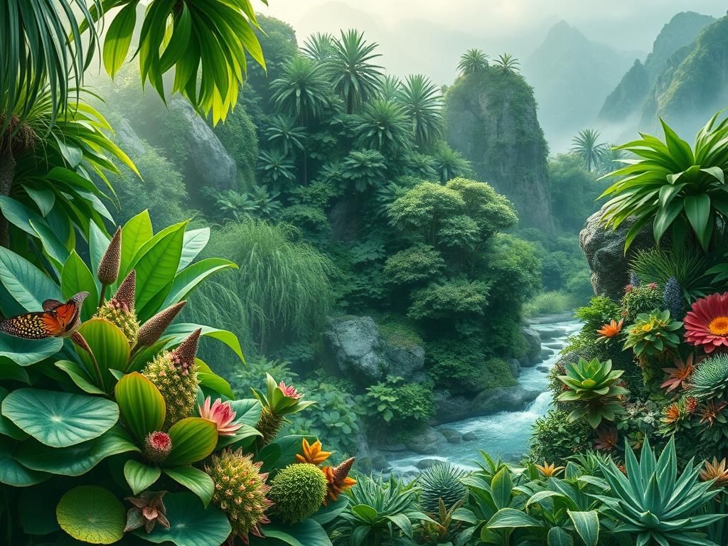 ویژگی ها و پوشش گیاهی: راهنمای جامع انواع و نقش آنها