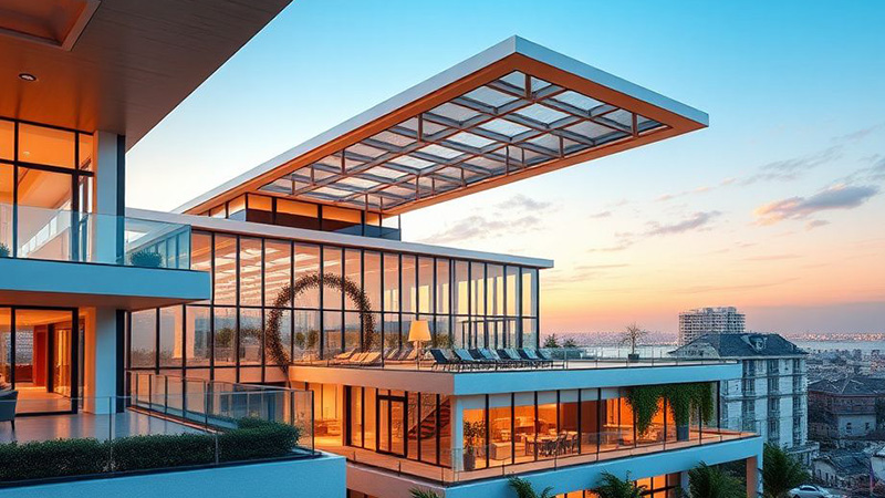 سقف متحرک چگونه ارزش ملک را در پروژه‌های ساختمانی افزایش می‌دهد؟