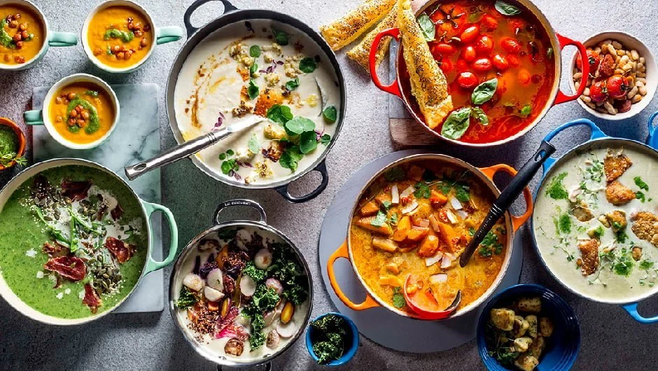 آشنایی با سوپ‌ها و خورش‌های جهان در منابع بین‌المللی